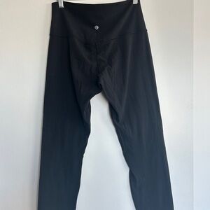 Black High-Waisted Lulu Leggings